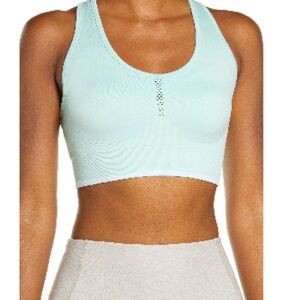 Zella Pulse Seamless Racerback Bra in “Blue Resort” • Size XS • LIKE NEW